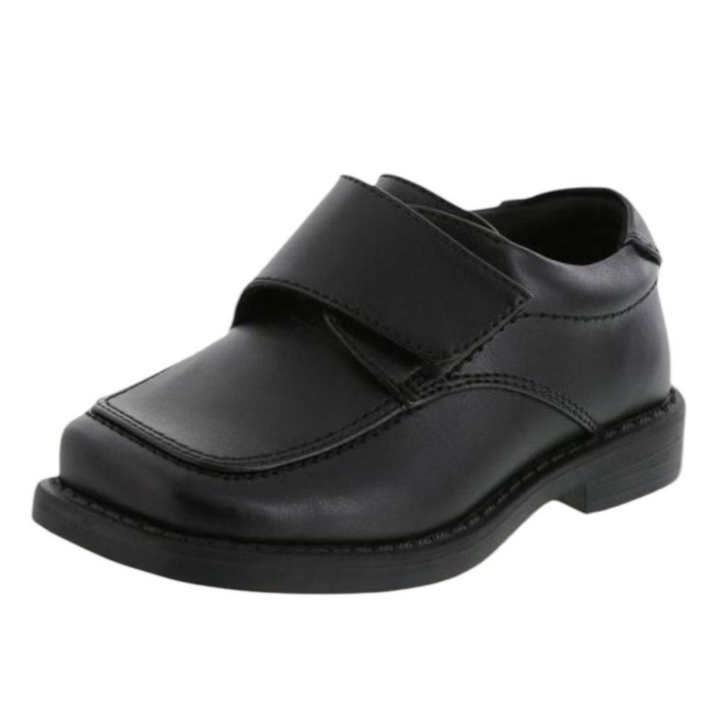SMARTFIT Toddler Boys Black Dress Shoes, size 7W